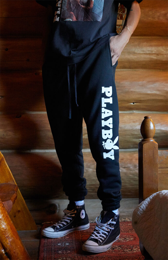 Playboy sweatpants mens deals