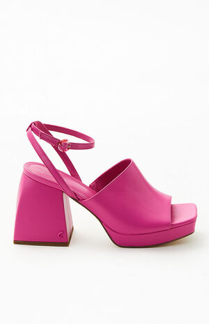 Women's Pink Miranda Heels image number 1