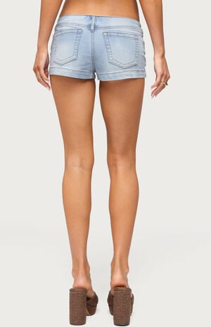 Dede No Waistband Denim Micro Shorts image number 3