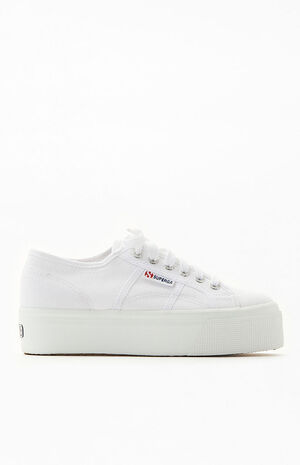 Women's White 2790 Platform Sneakers image number 1