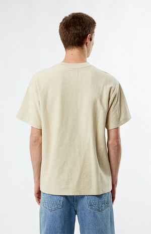 Cream Grooves T-Shirt image number 4