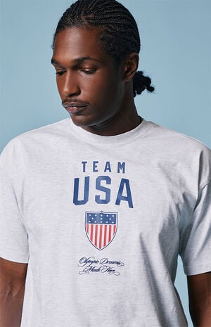 Milano Cortina Team USA Puff Graphic T-Shirt image number 4