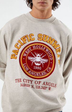 Pacific Sunwear Chenille Crew Neck Sweatshirt image number 2