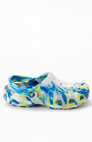 Kids Marbled Classic Clogs image number 2