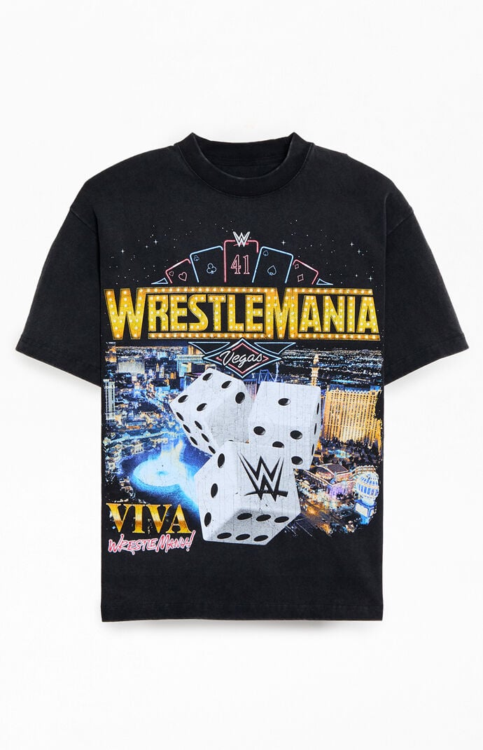 PacSun WWE WrestleMania Las Vegas T-Shirt