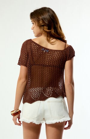 Phoebe Crochet Top image number 4