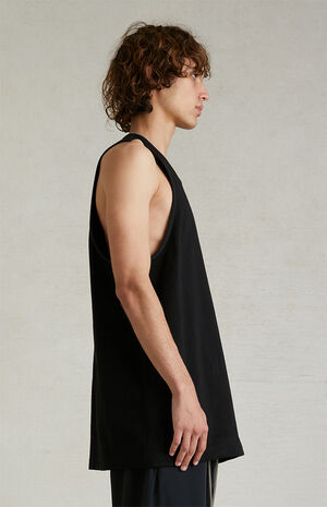 Black Heavy Tank Top image number 3