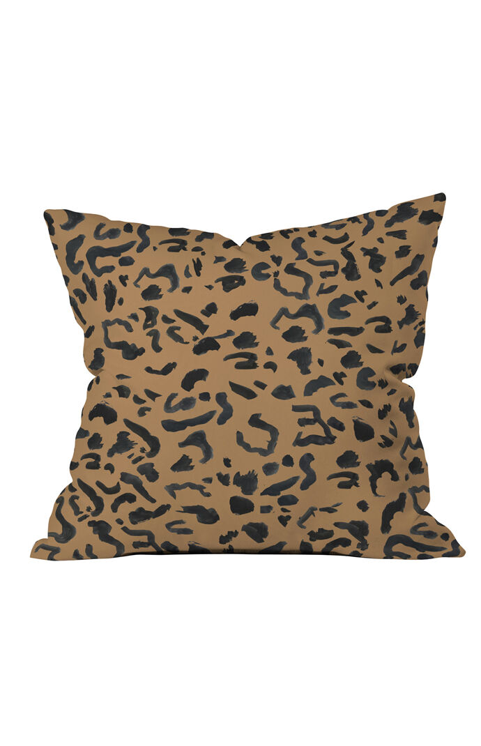 Cheetah Print Throw Pillow