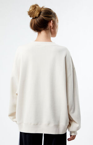 Pacific Sunwear Surplice Oversized Sweatshirt image number 3