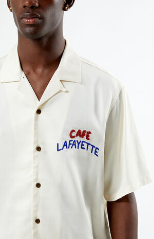 Tencel Graphic Oversized Camp Shirt image number 4