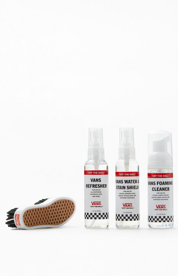 Cleaning Kit White Vans Shoe Cleaner Vans Shoe Care Travel Kit