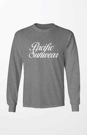 Pacific Sunwear Script Long Sleeve T-Shirt image number 1