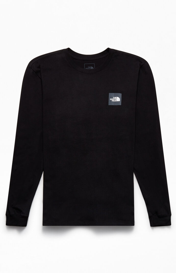 Black Box Logo Long Sleeve T-Shirt