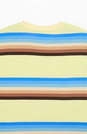 Striped Llama Print Long Sleeve T-Shirt image number 4