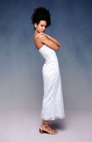 x PacSun Kimmie Lace Maxi Dress image number 3