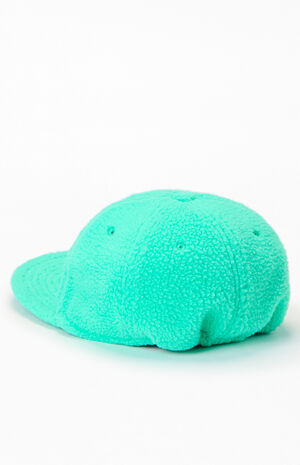 Mint Leaf Sherpa Fleece Baseball Hat image number 3