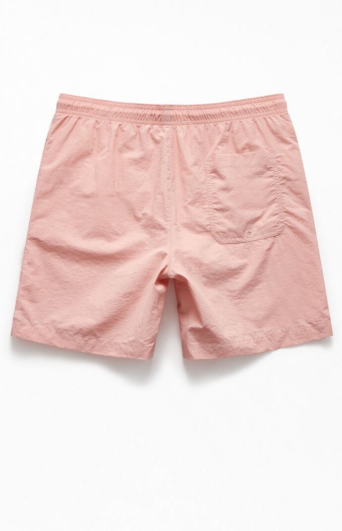 Solid 17" Swim Trunks