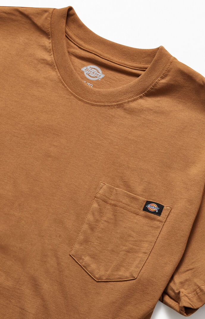 Brown Heavyweight Pocket T-Shirt