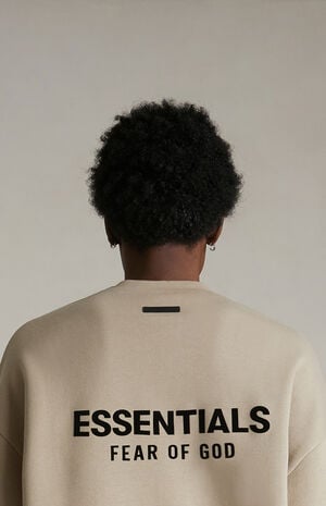 Desert Sand Fleece Crew Neck Sweatshirt image number 5