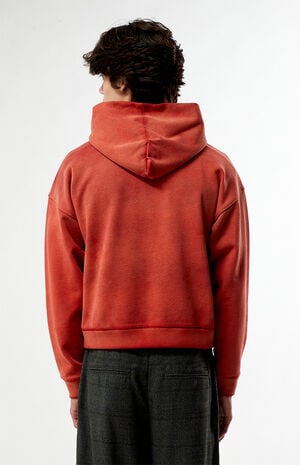 Red Terrain Heavyweight Hoodie image number 4