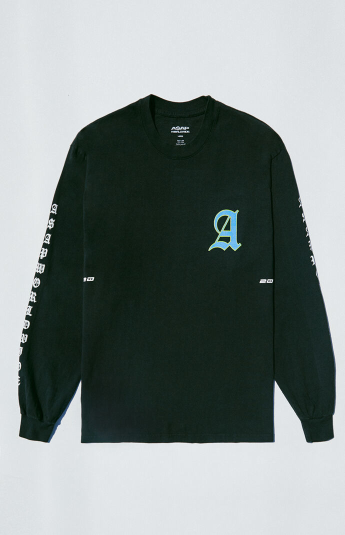 A Ap Worldwide Capital A Long Sleeve T Shirt Pacsun