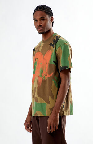 Washed Camo Animal T-Shirt image number 3