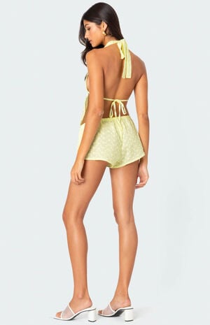 Cayenne Eyelet Split Front Top image number 5