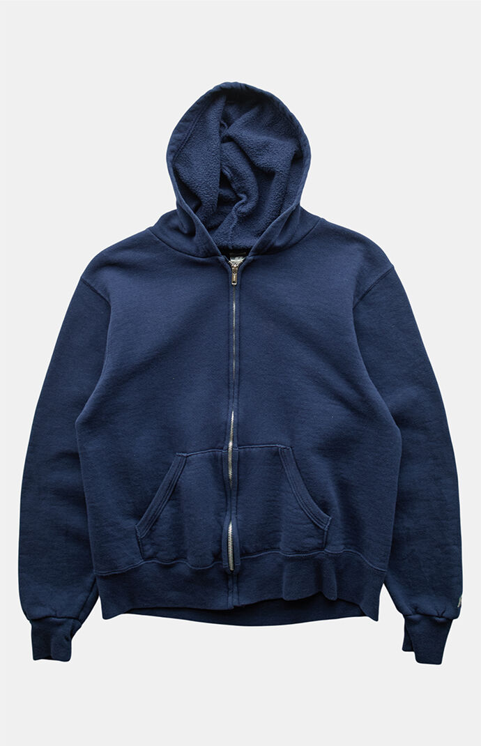 PS VINTAGE '80s Thermal Lined Zip Hoodie | Pacsun