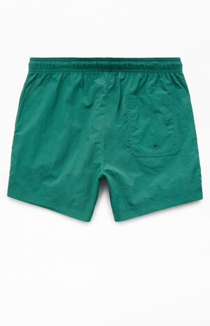 Green Collegiate 4.5" Swim Trunks image number 2