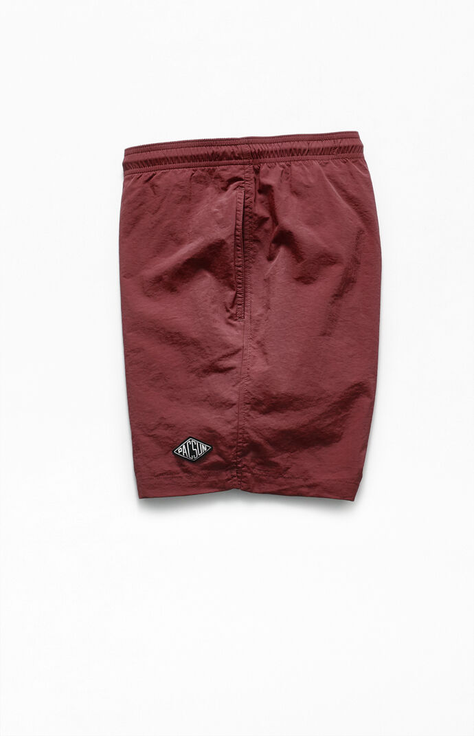 Solid 17" Swim Trunks