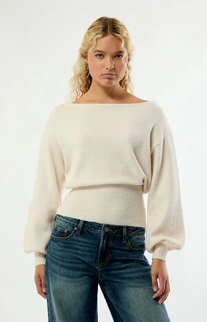 Harley Off-The-Shoulder Sweater image number 2