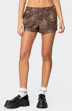 Leopard Printed Boxer Shorts image number 2