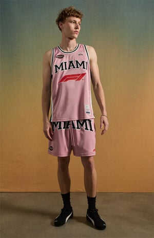 x Pacsun Miami Basketball Jersey image number 5