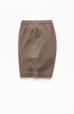 Brown Sunny 5.5" Swim Trunks image number 3