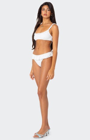 Lacey Ruffled Bikini Bottom image number 3