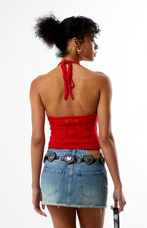 Kelli Knit Halter Top image number 5