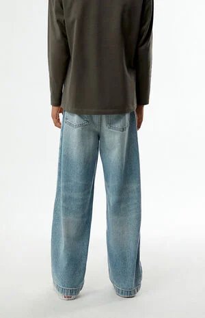 Baggy Jeans Light Indigo image number 4