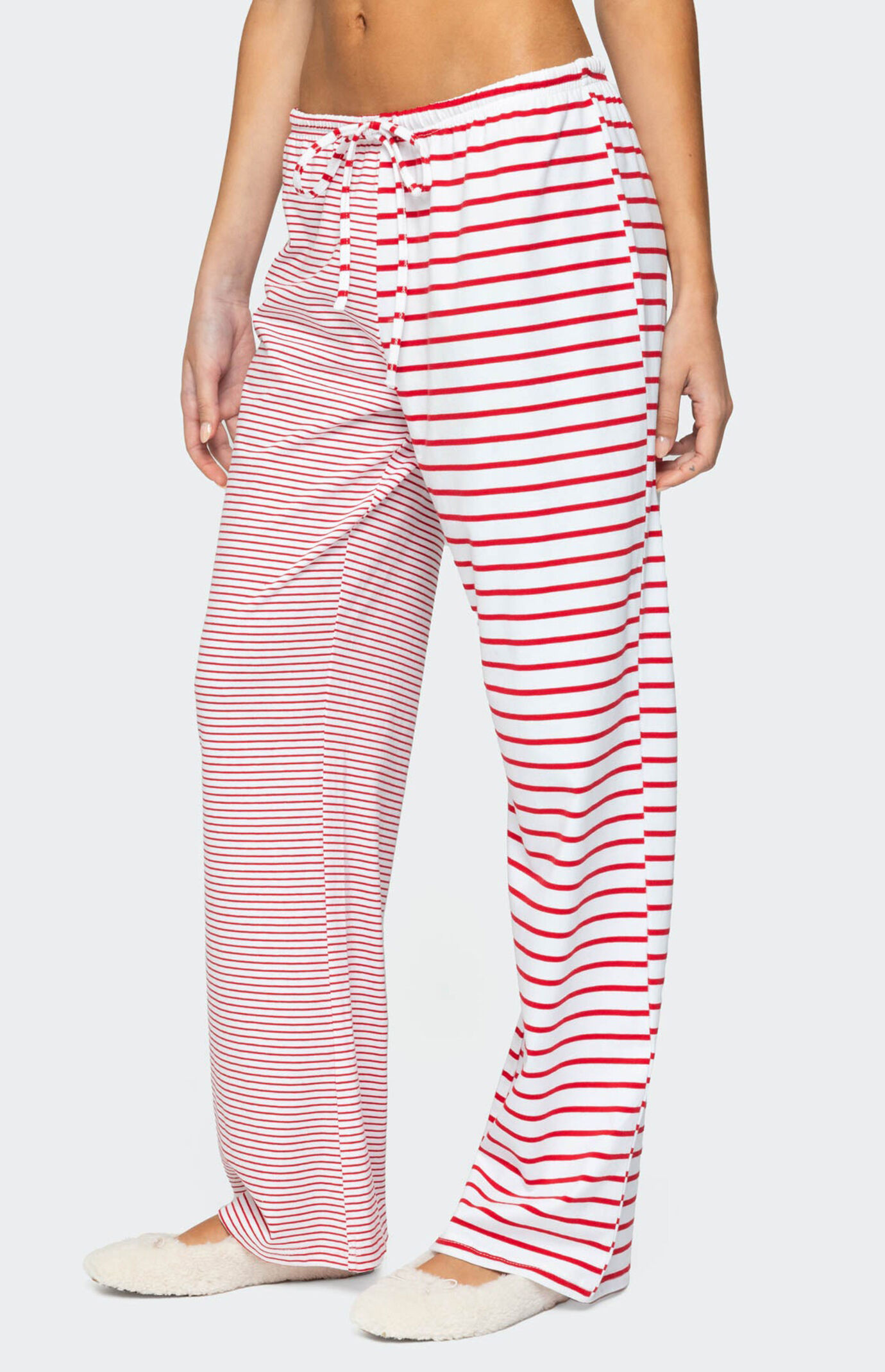 Edikted Laken Mixed Striped Pants