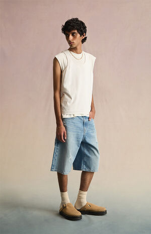 Seoul Ripped Baggy Jorts image number 5