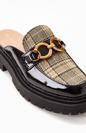 Women's Plaid Elena Mules image number 6