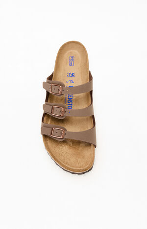 Women's Florida Soft Footbed Sandals Mocha image number 5