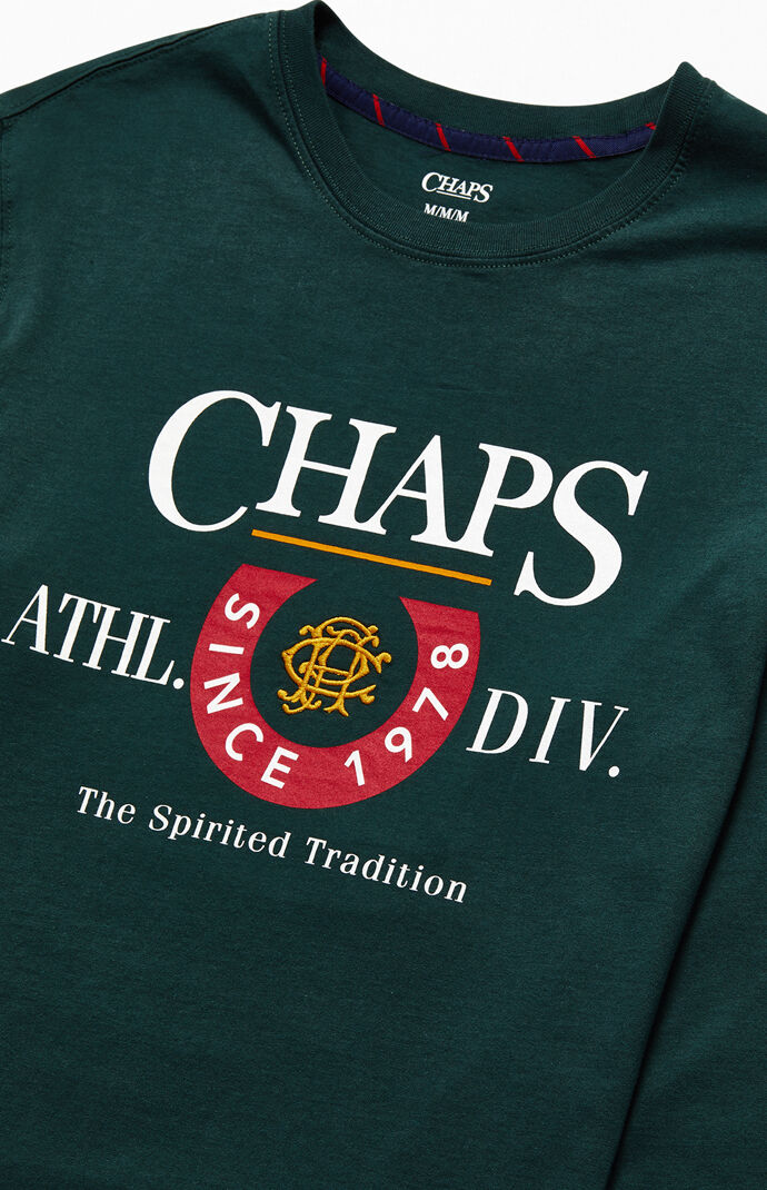 Chaps Graphic Long Sleeve T Shirt Pacsun