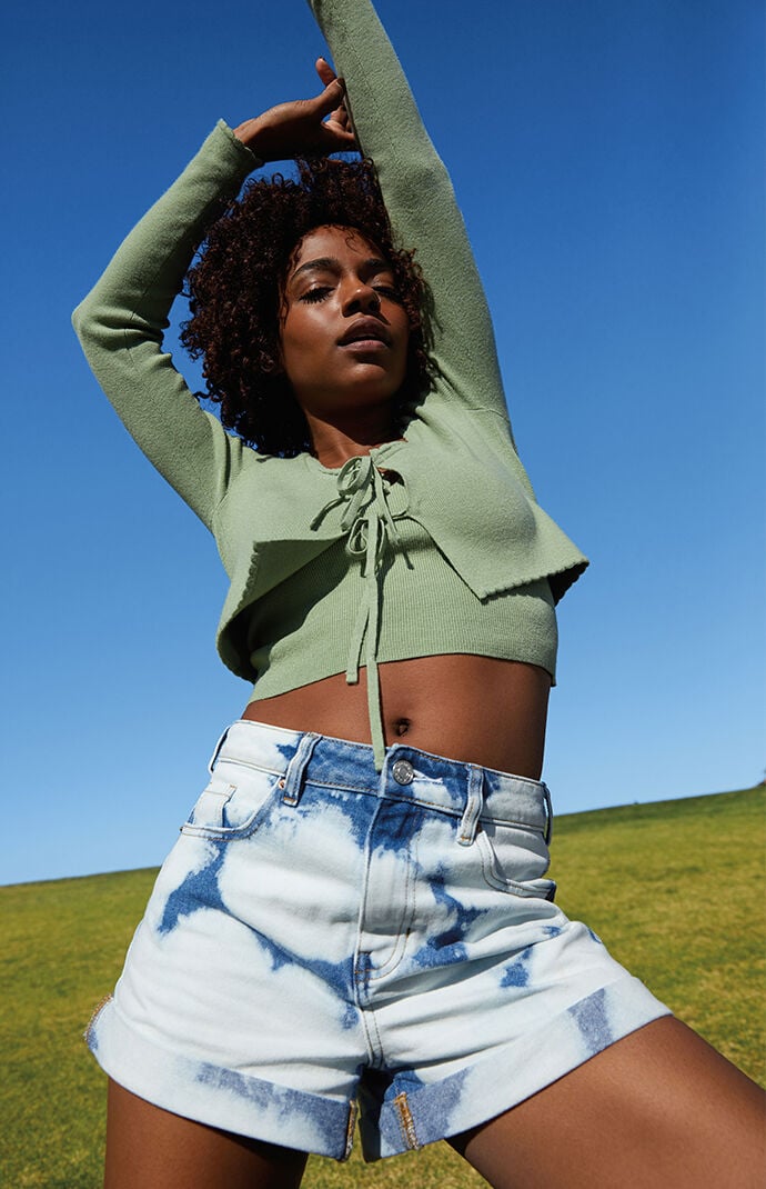 Pacsun shop mom shorts