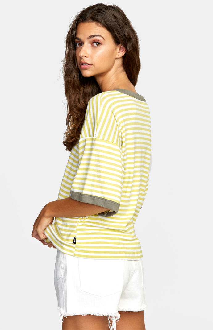 No Regard Striped T-Shirt