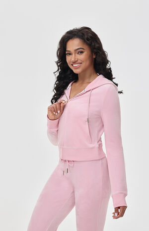 OG Big Bling Velour Hoodie image number 2