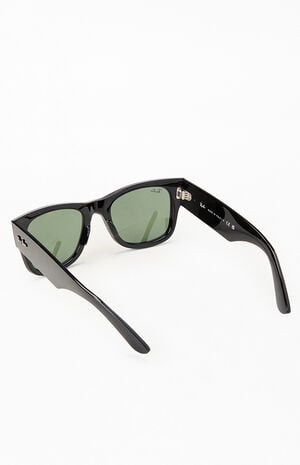 Black Mega Wayfarer II Sunglasses image number 2