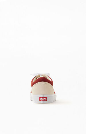 Old Skool Red Two-Tone Shoes image number 3