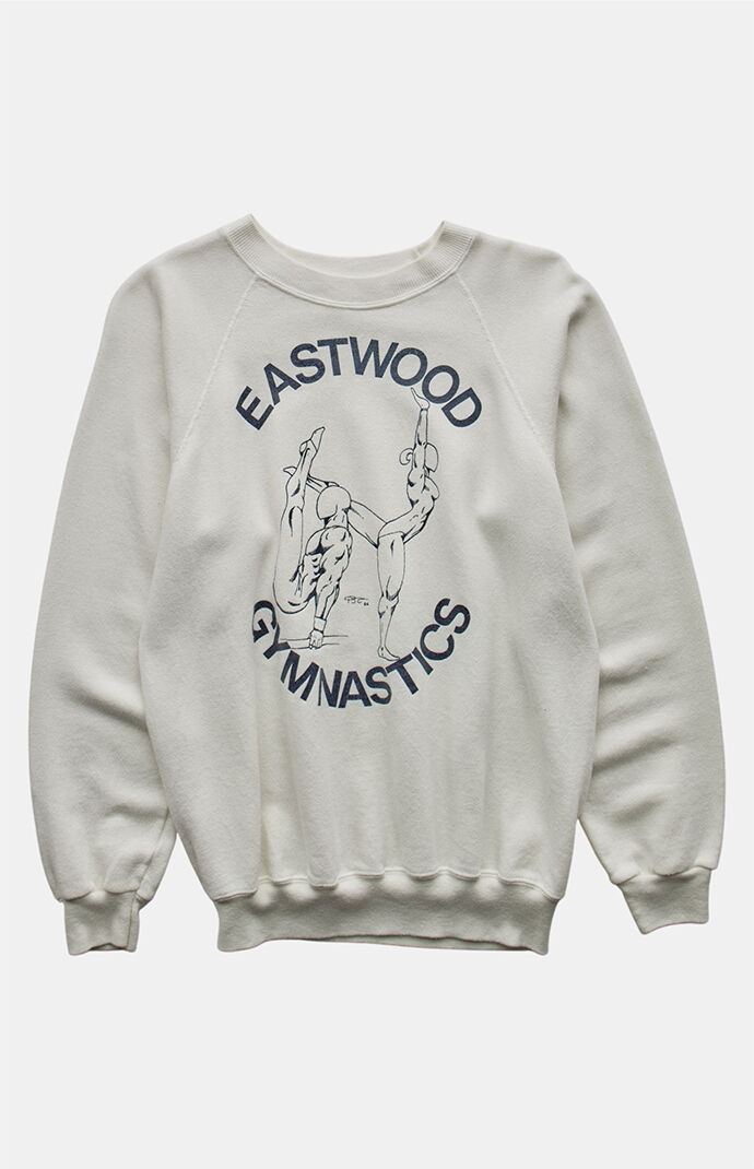 PS VINTAGE '80s Eastwood Gymnastics Crew Neck Sweatshirt