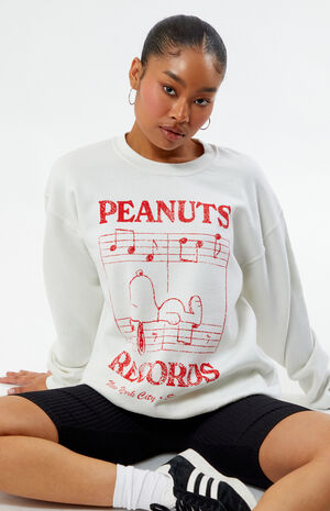 Records NYC Notes Crew Neck Sweatshirt image number 1