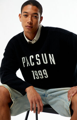 1999 Ribbed Crew Neck Sweater image number 2